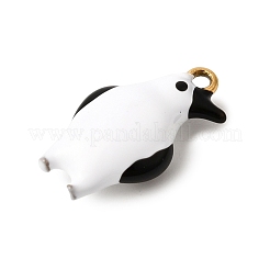 304 Stainless Steel Enamel Pendants&nbsp;STAS-G386-10G