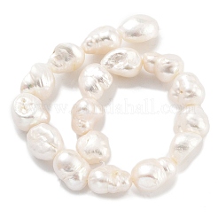 Natural Cultured Freshwater Pearl Beads Strands&nbsp;PEAR-P062-31C-X