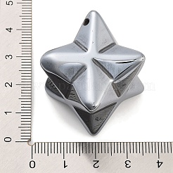 Electroplated Terahertz Stone Pendants&nbsp;G-P545-C01-P