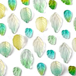 120Pcs 8 Styles Glass Pendants&nbsp;GLAA-FS0002-45