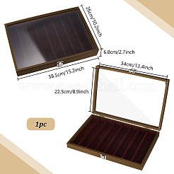Wood Jewelry Necklace Organizer Display Boxes&nbsp;CON-WH0107-79