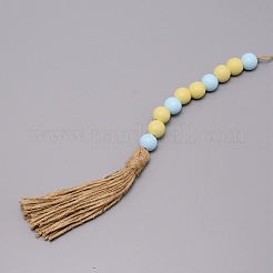 Fringed Beaded Pendant Decoration&nbsp;HJEW-TAC0012-18