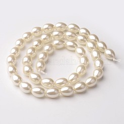 Eco-Friendly Glass Pearl teardrop&nbsp;X-HY-O001-C-01