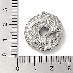 Anti-Tarnish 304 Stainless Steel Pendants&nbsp;STAS-Q334-20P