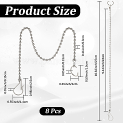 304 Stainless Steel Toilet Damper Chain&nbsp;FIND-CN0001-91A