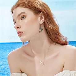 56Pcs 14 Styles Tibetan Style Ocean Theme Alloy Pendants&nbsp;FIND-SC0018-14