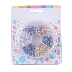 Brass Rhinestone Spacer Beads&nbsp;RB-JP0002-08