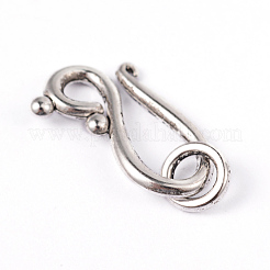 Tibetan Silver Hook and Eye Clasps&nbsp;LF1277Y