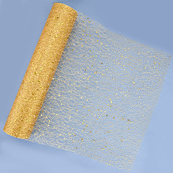 Polyester Deco Mesh Ribbons&nbsp;OCOR-WH20013-016B