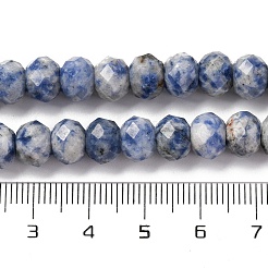 Natural Blue Spot Jasper Beads Strands&nbsp;G-K380-A02-01