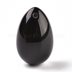 Natural Obsidian Pendants&nbsp;X-G-P438-F-05
