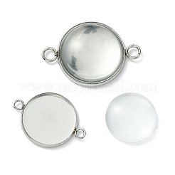 DIY Blank Dome Link Connector Making Kit&nbsp;DIY-FS0005-48