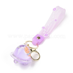 Acrylic Spaceship Keychain&nbsp;KEYC-G049-03