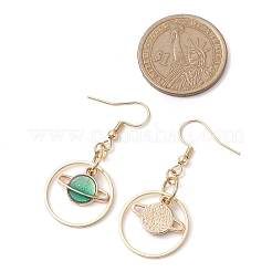 304 Stainless Steel with Alloy Enamel Dangle Earrings&nbsp;EJEW-JE06028