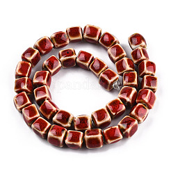 Handmade Porcelain Bead Strands&nbsp;PORC-N007-28