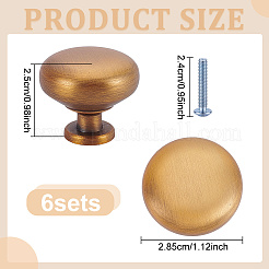 Round Alloy Cabinet Pull Handle&nbsp;FIND-WH0173-537