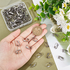70Pcs 304 Stainless Steel Clip-on Earring Findings&nbsp;STAS-UN0045-58