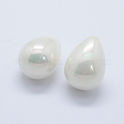 Rainbow Plated Shell Pearl Beads&nbsp;BSHE-L032-02
