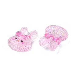 Transparent Epoxy Resin Decoden Cabochons&nbsp;CRES-I030-02B