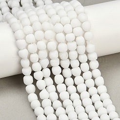 Frosted Handmade Lampwork Beads&nbsp;LAMP-C022-01E