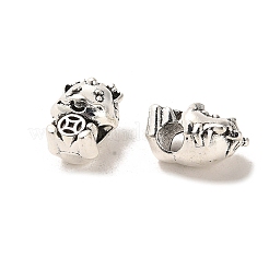 Tibetan Style Alloy European Beads&nbsp;FIND-C043-040AS