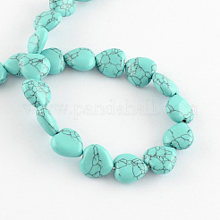 Synthetic Turquoise Bead Strands&nbsp;X-G-R190-01