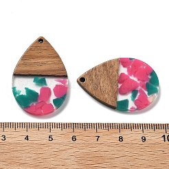 Resin and Walnut Pendants&nbsp;FIND-R051-15D