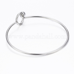Tarnish Resistant 304 Stainless Steel Bangle&nbsp;BJEW-H530-01P
