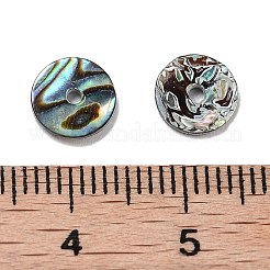 Natural Paua Shell Pendants&nbsp;SSHEL-D084-09A
