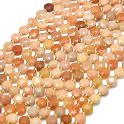 Natural Red Aventurine Beads Strands&nbsp;G-C116-A69-02