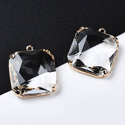 Transparent Glass Pendants&nbsp;GLAA-Q088-020