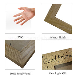 Natural Wood Photo Frames&nbsp;AJEW-WH0292-047