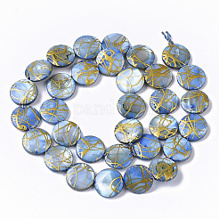 Drawbench Freshwater Shell Beads Strands&nbsp;SHEL-T014-012
