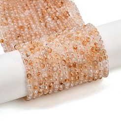 Heated Natural Citrine Bead Strands&nbsp;G-P466-01E-01