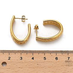 304 Stainless Steel Stud Earrings&nbsp;EJEW-G423-04G
