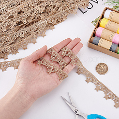 10 Yards Polyester Lace Ribbon&nbsp;OCOR-ME0001-05