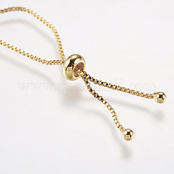 Adjustable Brass Bolo Bracelets&nbsp;BJEW-I240-01G-02