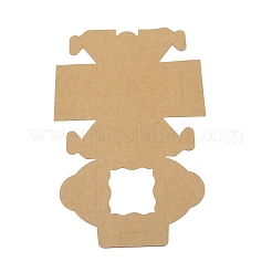 Square Kraft Paper Candy Boxes&nbsp;CON-WH0081-25