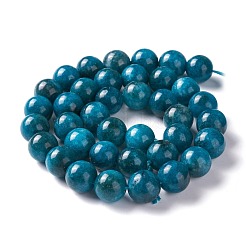 Natural White Jade Imitation Apatite Beads Strands&nbsp;G-I299-F10-10mm
