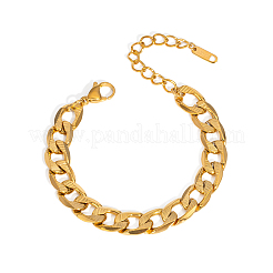 10MM Stainless Steel Curb Chain Bracelets for Unisex&nbsp;OZ3684-6