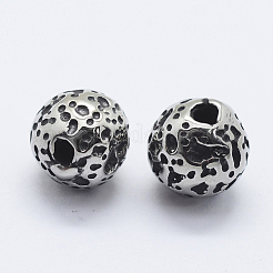 316 Surgical Stainless Steel Beads&nbsp;STAS-O102-14AS
