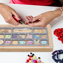 Bamboo Jewelry Display Cases&nbsp;DIY-BC0014-25A