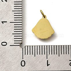 304 Stainless Steel Enamel Charms&nbsp;STAS-R153-07G-01