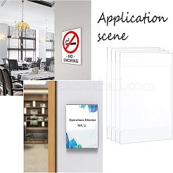 Acrylic Table Card Display Frame&nbsp;AJEW-WH0026-02E
