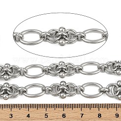 304 Stainless Steel Oval Link Chains&nbsp;CHS-C017-07P