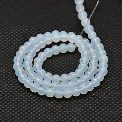 Round Opalite Beads Strands&nbsp;GLAA-F033-8mm-01