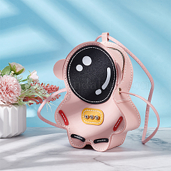 DIY Sew on PU Leather Astronaut Shaped Multi-Use Crossbody/Shoulder Bag/Backpack Making Kits&nbsp;DIY-WH0297-55A