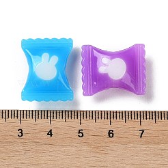 Two Tone Opaque Acrylic Beads&nbsp;SACR-I005-04D