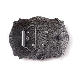 Western Alloy Initial Letter.W Belt Buckle&nbsp;DIY-WH0304-330