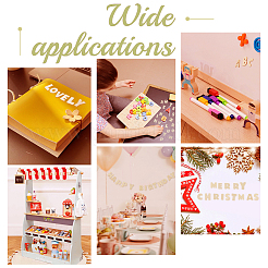 Unfinished Wood Alphabet & Flower Puzzles&nbsp;DIY-WH0366-07